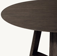 Ensemble table et chaises de salle à manger rondes modernes avec pieds en acier inoxydable pour la maison, le bureau, l'appartement ou l'entrée