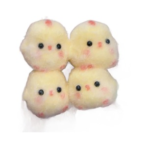 Juguete antiestrés de pollo, mini, de apriete, de rebote lento, textura tipo arcilla, diseño realista de animal, dije de pollo BaBo de plástico - Product Image 5