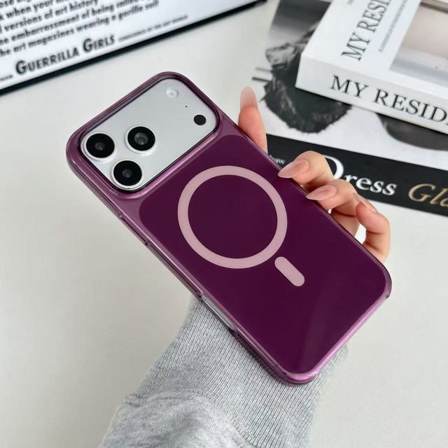 Wireless Charging PC Phone Case Compatible with iPhone 11-18 Series with Packaging Box Shockproof Mobile Back Cover