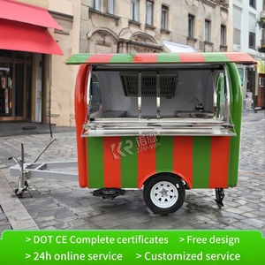 Camion de restauration de rue 2025, mignon et coloré, tendance, pour hot-dogs, véhicule de transport spécial, d'occasion - Product Image 6
