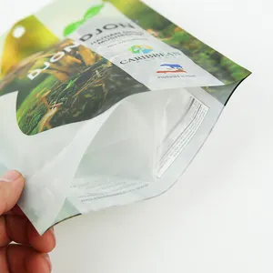 Custom Printed Ziplock Edible Snack Resealable Smell Proof Bags Dried Mushroom Gummies Packaging Bag