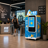 Máquina Expendedora Inteligente de Helados para Tiendas de Postres de Autoservicio las 24 Horas, Centros Comerciales y Negocios en Campus Universitarios