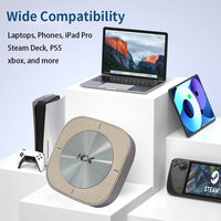 SSD Portabel 6Gb/s Transfer Data Tinggi Aluminium Tahan Lama PD100W Power Supply 200g KP-N05 untuk Laptop Desktop