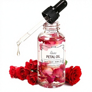 <span class=keywords><strong>Huile</strong></span> Essentielle de Rose, Pétales de Rose, <span class=keywords><strong>Huile</strong></span> de Tournesol, <span class=keywords><strong>Huile</strong></span> de Fruit <span class=keywords><strong>d</strong></span>'<span class=keywords><strong>Olive</strong></span>, <span class=keywords><strong>Huile</strong></span> de Massage, Hydratant Naturel, Traitement Fortifiant pour Cheveux Secs, 30ml - Product Image 1