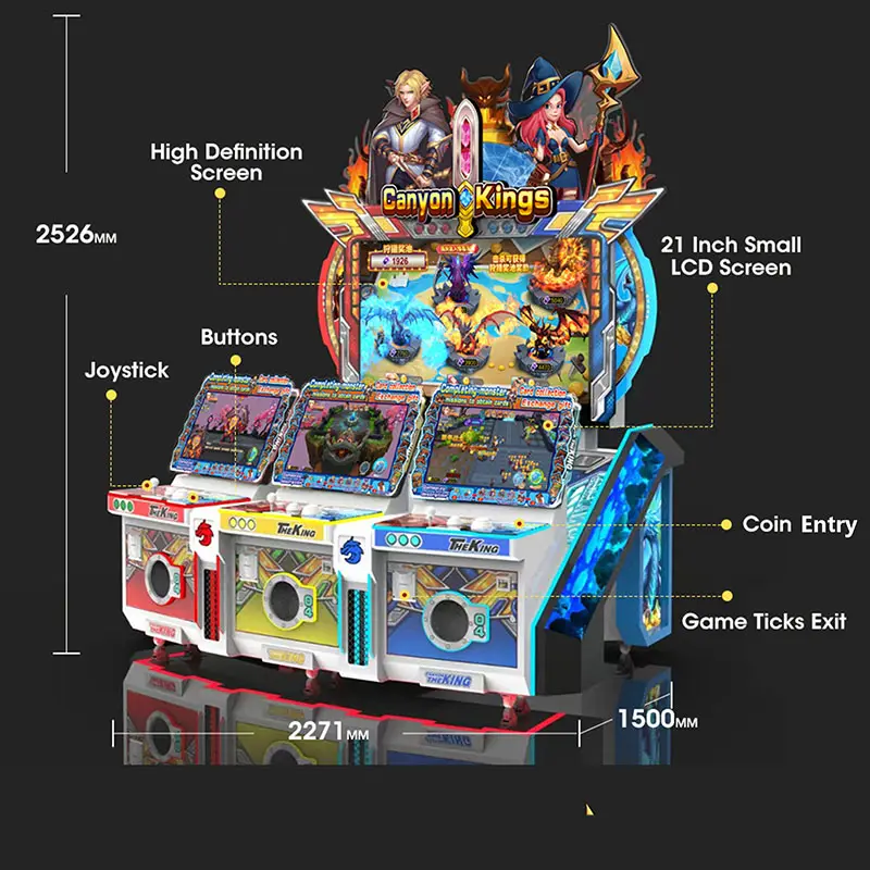 Manufacturer Strike Boss Exchange Prizes Stand Up Arcade Coin-Operated Coin Pusher Amusement Machine