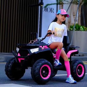 En Stock, Auto Eléctrico de 12V 7A <span class=keywords><strong>para</strong></span> Niños, 4 Ruedas Grandes, Juguete <span class=keywords><strong>para</strong></span> Niños con Control Remoto, ATV Infantil con Luces LED - Product Image 4