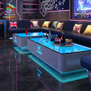 طاولة بار للاحتفال بالملاهي الليلية <span class=keywords><strong>LED</strong></span> للبار 16 لون تغيير مضيء أثاث حفلات <span class=keywords><strong>led</strong></span> - Product Image 5