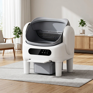 Smart Self-Cleaning Open <b>Top</b> Designed Litter Box Large Capacity Easy cleaning ABS+PP Material WiFi Enabled Automatic <b>Cat</b> Box - Product Image 1