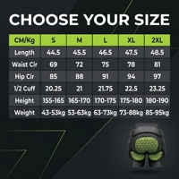 CE Seviye 1 Unisex Kayak Snowboard Kalça Koruyucu Şortlar Stokta Toptan Koruyucu Dolgulu Şortlar S-3XL Gönderime Hazır