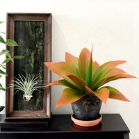 Plante d'Agave Artificielle de Haute Qualité en Gros pour Décoration de Mariage, Salon, Jardin, et Arrangements de Vitrine
