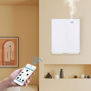 Großhandel Kommerzieller Hotel-Elektrischer Smart-Aroma-Diffusor Wasserloser Ätherisches Öl Wandmontierter Duftdiffusor - Product Image 1