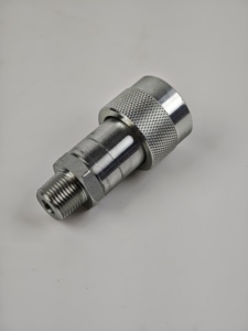 อุปกรณ์เสริมเครื่องมือไฮดรอลิกแบบแมนนวลที่เทียบเท่ากับ Enerpac รุ่น C-604 ข้อต่อแบบไหลสูงขนาด 3/8 นิ้ว รวมถึง CR-400 และ CH-604 - Product Image 6