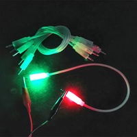 Tresse en Nylon coloré 3.5mm Mono mâle à 3.5mm MONO mâle Patch câble audio pour câbles Audio modulaires Eurorack