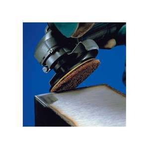 Disque abrasif non-tissé 3M Scotch Brite™SC-DH diamètre 115 mm rouge moyen avec centrage - Product Image 3