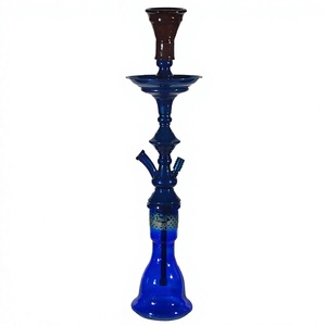 Al por mayor: Narguile Khalil Mamoon egipcio de latón artesanal y auténtico, modelo Mini Safari Negro de 21 pulgadas, completo. - Product Image 3