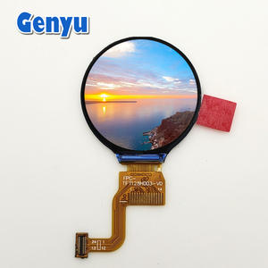 Màn Hình Lcd Tròn 1.3 Inch 1.28 Inch 4Spi <span class=keywords><strong>Tft</strong></span> Cho Đồng Hồ Thông Minh Circle 1.3 <span class=keywords><strong>Tft</strong></span> Lcd 240X240Dots Ips Gc9A01 14Pin Zip Fpc - Product Image 2
