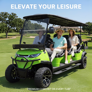 Carrello da Golf Elettrico a 6 Posti con Spedizione Rapida, Disponibile in USA/Dubai/<span class=keywords><strong>INA</strong></span>, Certificato CE MSDS - Product Image 6