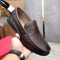 Mocassins Oxford tendance pour hommes – Chaussures plates à enfiler, confortables, légères et respirantes pour la conduite et les occasions formelles