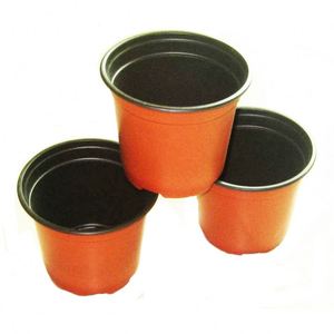 4 inch plastic flower pots for plants nursery seedling pots Amazon hot sale garden items