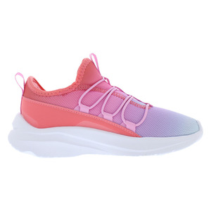 Para Puma One4All Sunset Sky PS Girls Zapatos deportivos Tamaño 1 Color rosa/púrpura - Product Image 3