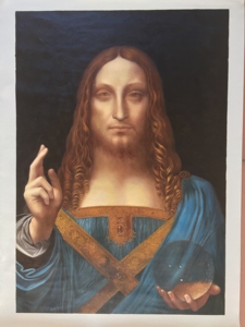 Reproducción de Pintura al Óleo de la Última Cena de Jesús, Arte Religioso Hecho a Mano con Calidad de Museo, Decoración de Pared en Lienzo para el Hogar P01 Religi - Product Image 3