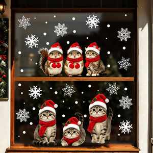 Custom Window Clings Double Sided Pvc Educational <b>Wall</b> Colorful Welcome <b>Decorations</b> <b>Stickers</b> - Product Image 4
