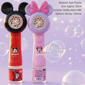 Jouet à bulles lumineux LED 6 trous Mickey <span class=keywords><strong>Minnie</strong></span> Jeu d'extérieur pour enfants 6 - Product Image 1