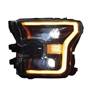 Kit de phares LED modifiés pour Ford F150 2015-2017, projecteur quadruple, feux avant, clignotants séquentiels, DRL