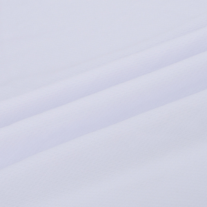 100% <span class=keywords><strong>Polyester</strong></span> 120gsm chim mắt lưới dệt kim vải hai mặt 65 "sợi ngang đan màu rắn Trọng lượng nhẹ Sheer lót vải sheer - Product Image 2