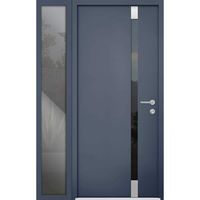 Porte coupe-feu en acier de haute qualité, porte intérieure industrielle en métal ignifuge