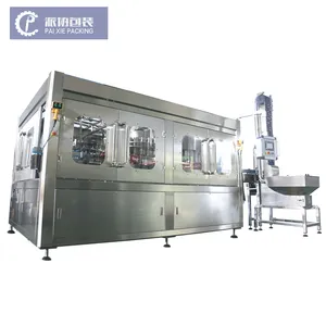 Complete alcohol spirits liquor beverage bottling production line / glass bottle Vodka Whisky wine filling capping machine