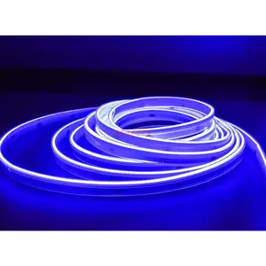 DC24V high quality side emitting rgb cob 840LED/M waterproof IP65 COB RGB led strip light cob strips