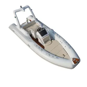 Bote inflable de alta calidad, bote inflable RHIB de 580 CM