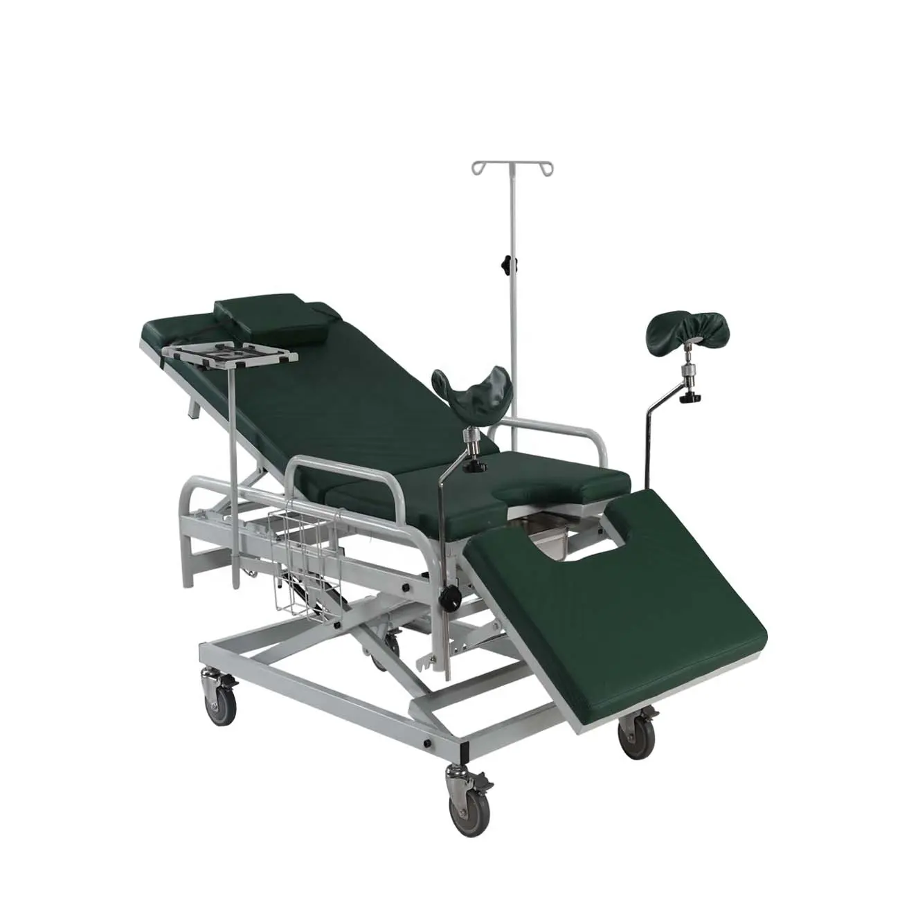 Hospital used manual delivery table Clinical delivery couch manual birthing table