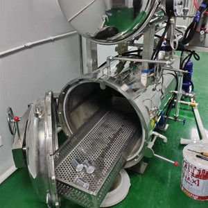 Esterilizador de baño de agua tipo autoclave pequeño para <span class=keywords><strong>sardinas</strong></span> enlatadas, máquina de retorta para alimentos en bolsas de <span class=keywords><strong>papel</strong></span> de <span class=keywords><strong>aluminio</strong></span> de gran tamaño, esterilizadores de alimentos - Product Image 4