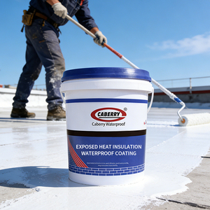 Vente en gros <span class=keywords><strong>de</strong></span> revêtement liquide en latex écologique Caberry, <span class=keywords><strong>isolation</strong></span> thermique et imperméabilisation pour toitures, extérieurs, entrepôts, ateliers - Product Image 1