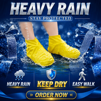 Bottes de pluie imperméables pour le camping et le quotidien, accessoire de protection contre la pluie, fabriqué en Chine