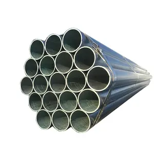 Chinese factory produce custom size galvanized steel round seamless metals pipes