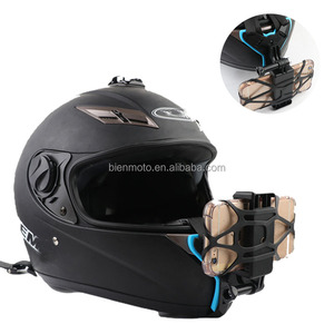 Soporte <span class=keywords><strong>para</strong></span> Casco de Motocicleta, Adaptador de Montaje en la Barbilla, Soporte <span class=keywords><strong>para</strong></span> Teléfono <span class=keywords><strong>para</strong></span> Casco, <span class=keywords><strong>iPhone</strong></span>, Samsung, Huawei, Teléfono Android, Accesorios Gopro - Product Image 1