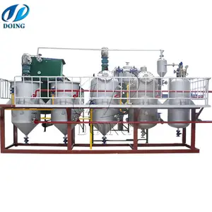 Factory price supply cooking oil refining machine, edible oil refinery plant