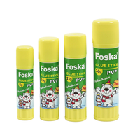 Bâtons de colle solides PVP Foska de haute qualité, toutes tailles, non toxiques, lavables, pour les écoliers et les enfants