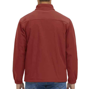 Men's Ultra-<b>Light</b> Soft <b>Shell</b> Jacket for Running Breathable Waterproof Windproof with Reflective Print Polyamide Material - Product Image 3