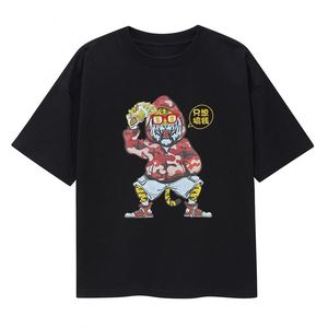 Camiseta Personalizada para Hombre, 100% Algodón, Cuello Redondo, Estilo Urbano, Oversize, con Logotipo Bordado, Estilo Vintage - Product Image 6