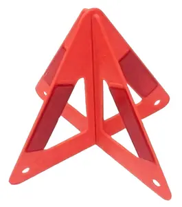 Señales de advertencia triangulares para coche, señales de emergencia plegables, placa de desposición triangular de seguridad para carretera