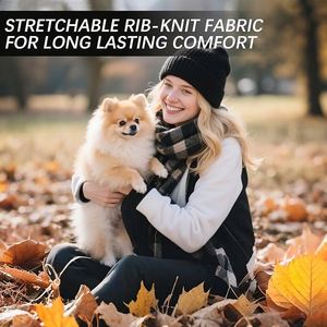 100 pièces de chapeaux tricotés personnalisés brodés, bonnets d'hiver pour hommes - Product Image 3