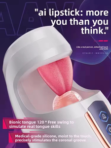 Masturbador Masculino de Alta Calidad y Más Vendido, Copa de Estimulación con Movimiento de Lengua, Estimulante Inteligente para Reducir el Estrés - Product Image 5