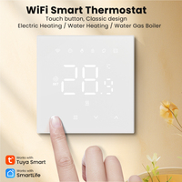 AVATTO WT410 TUYA Touch-Panel WLAN Smart-Thermostat |   OEM/ODM Anpassung nach Kundenwunsch |   Für Elektro-/Wasser-/Gasheizkessel