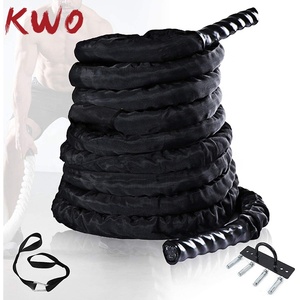 Cuerda de Batalla Deportiva KWO de 9M con Funda, de Nylon, para Entrenamiento de Fuerza y Culturismo, con Logotipo Personalizado, Económica - Product Image 2