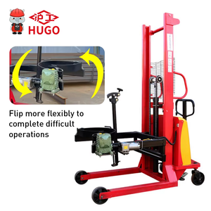 Elevatore a tamburo idraulico manuale del carrello elevatore dell'olio del carrello elevatore di sollevamento idraulico del Pallet da 1000kg - Product Image 6