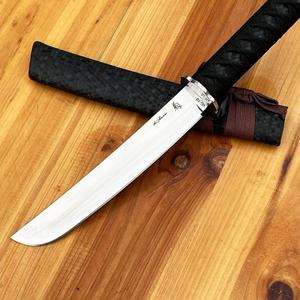 Cuchillo Táctico Thousand Phantoms, Hoja de Acero de Damasco de Alta Calidad, Personalizable, con Funda de Madera OEM para Proyectos de Bricolaje, Cuchillos de Grado Profesional - Product Image 2